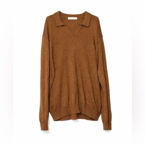 Mutual Weave Brown Knit Sweater